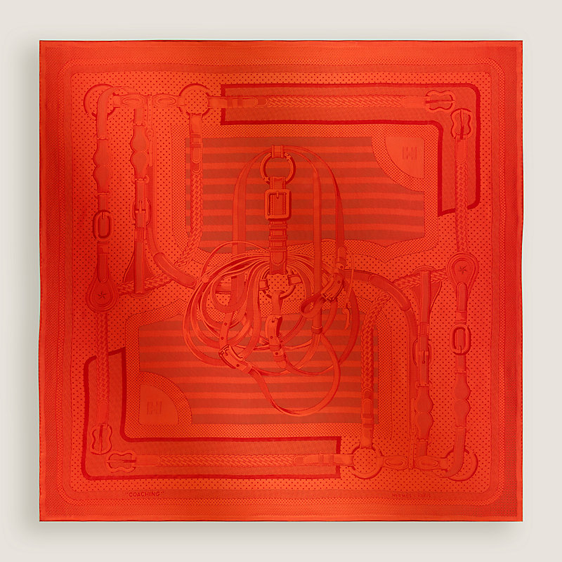 【オシャレなカラーの♪】 HERMES スクエア140コーチング Coaching scarf 140 | Hermès USA